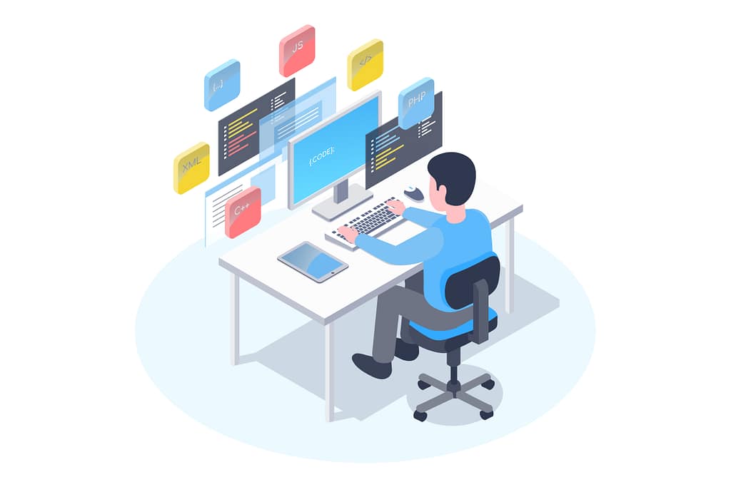 Six Indicators to Identify the Best Software Development Company and Their Offerings Make an image like this-