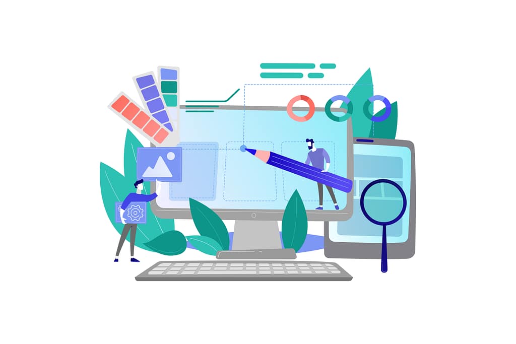 What is the role of landing pages